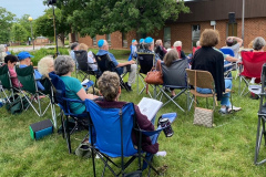 Outside Service Honoring David Zinner