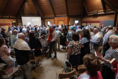 On Saturday, May 31, 2025, Robin Rosenfeld's 13 years at Columbia Jewish Congregation was celebrated. (Photo/Robert Turtil)