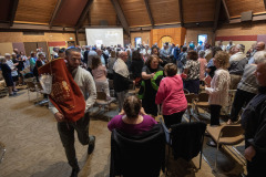 On Saturday, May 31, 2025, Robin Rosenfeld's 13 years at Columbia Jewish Congregation was celebrated. (Photo/Robert Turtil)