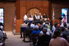 On Saturday, May 31, 2025, Robin Rosenfeld's 13 years at Columbia Jewish Congregation was celebrated. (Photo/Robert Turtil)