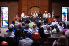 On Saturday, May 31, 2025, Robin Rosenfeld's 13 years at Columbia Jewish Congregation was celebrated. (Photo/Robert Turtil)