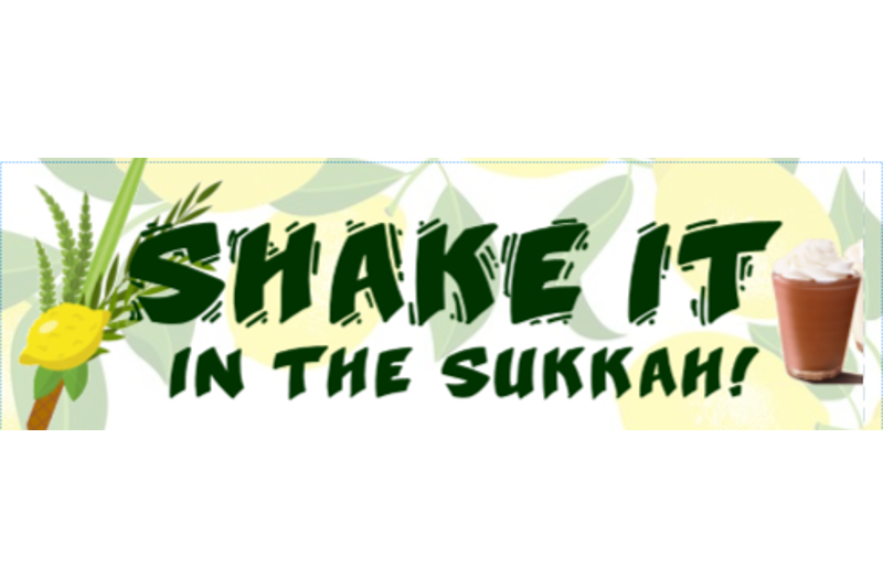 Shake it in the Sukkah!