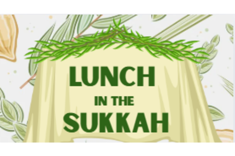 CJC Men's Club Luncheon in the Sukkah