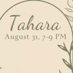 Tahara Educational Session