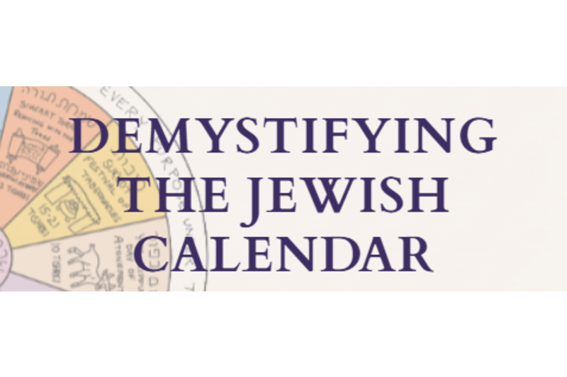 Demystifying the Jewish Calendar